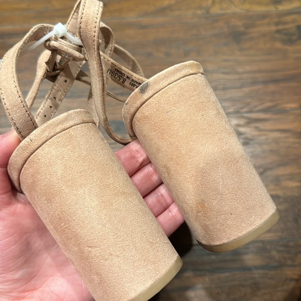 NEW! Chinese Laundry Dark Nude Theresa Platform Sandal - Size 8.5 🚜 - Picture 12 of 16